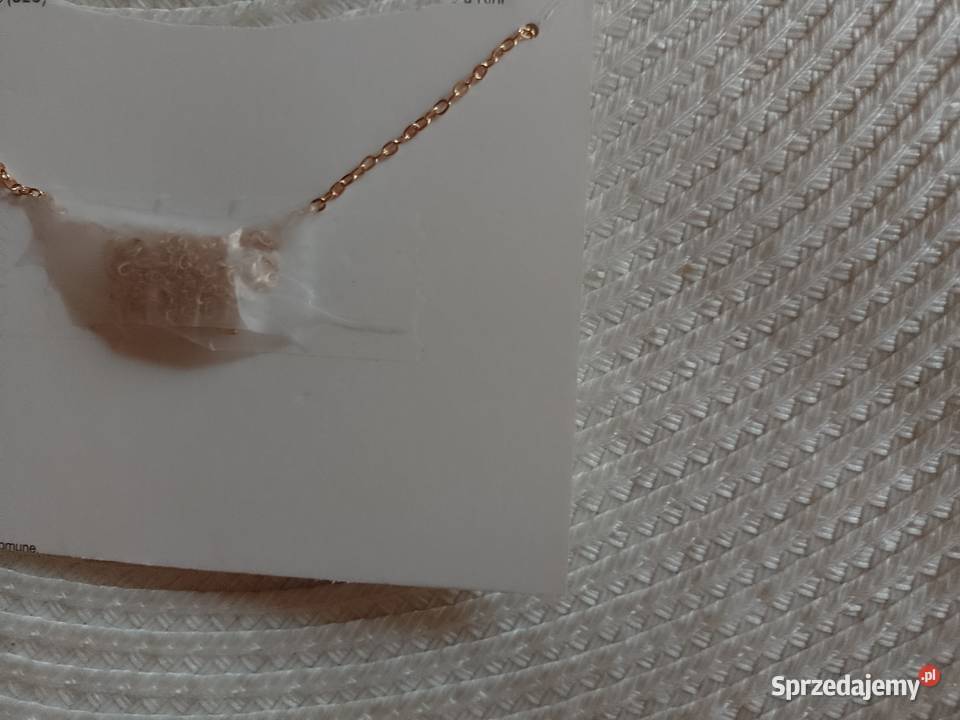 Łańcuszek z zawieszką LOVE Naszyjnik NOWY