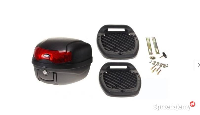 KUFER BAGAŻOWY CZARNY AWINA NA SKUTER 28 L 2 kufry Sosnowiec