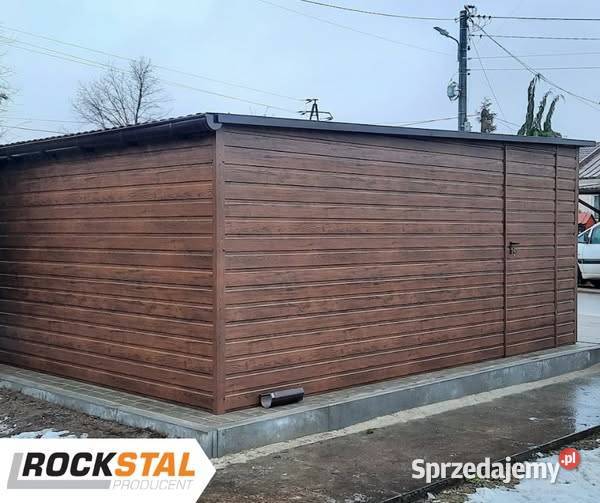 Garaż blaszany blaszak wiata konstrukcja Sprzedaż lubuskie Gorzów Wielkopolski sprzedam