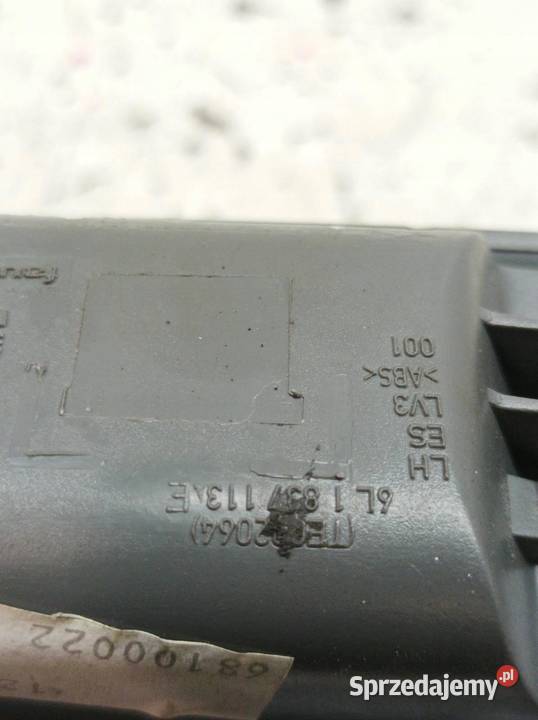 KLAMKA WEWNĘTRZNA LEWA PRZÓD CORDOBA II osobowe