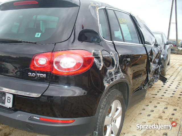 Volkswagen Tiguan uszkodzony Sierakowice
