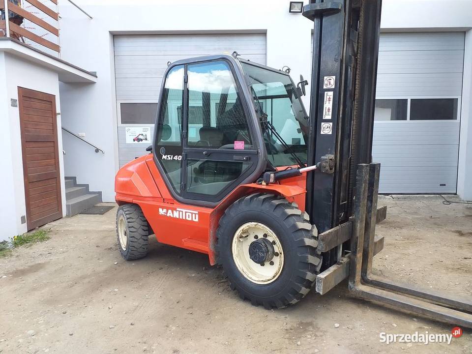 Manitou linde wózek widłowy wynajem wózków Borkowo sprzedam