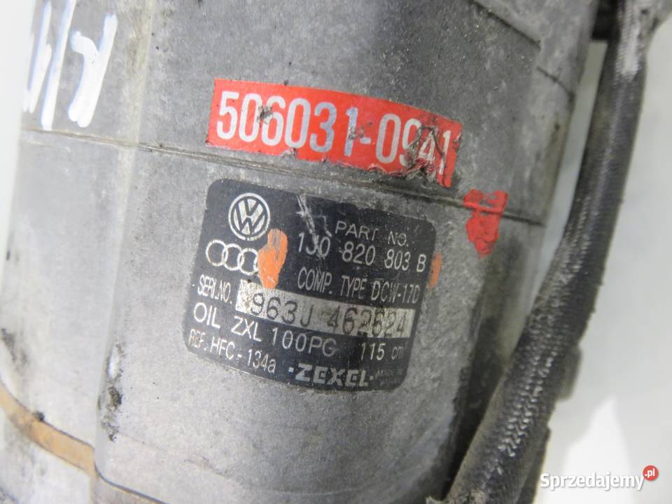 KOMPRESOR KLIMATYZACJI AUDI A3 8L1 18 1J0820803B Motoryzacja małopolskie sprzedam