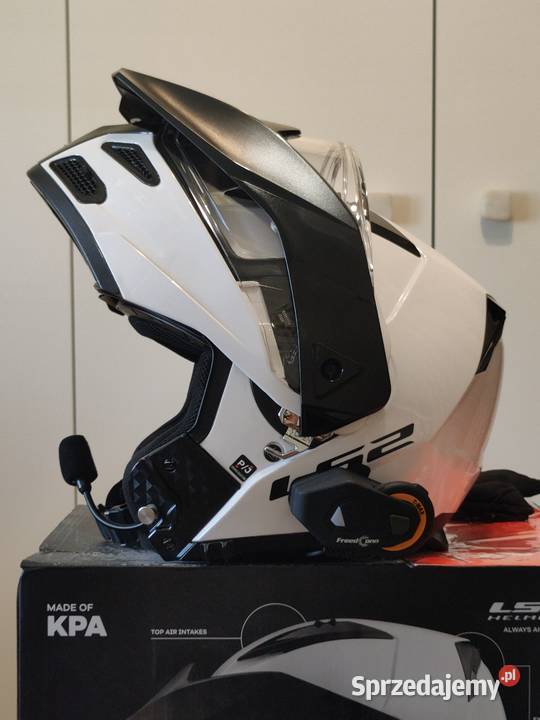 sprzedam kask szczękowy z interkomem ls 2 metro Części i akcesoria motocyklowe Białystok
