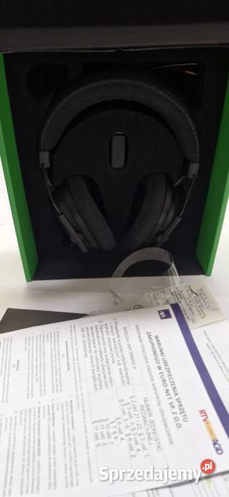 Słuchawki bezprzewodowe nauszne Razer BlackShark Łódź sprzedam