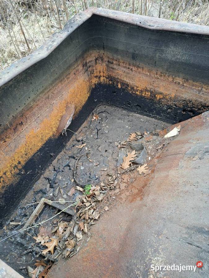 Zbiornik stalowy 58x245x098 śląskie Dąbrowa Górnicza
