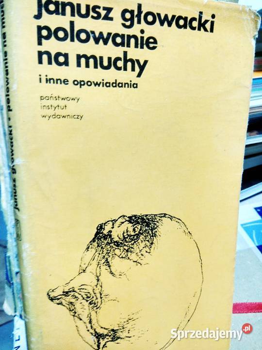 Polowanie na muchy Głowacki antykwariat mazowieckie Warszawa