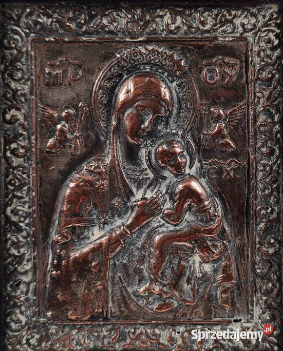 Ikona Matka Boża Cierpiąca 051 Malarstwo mazowieckie Warszawa sprzedam