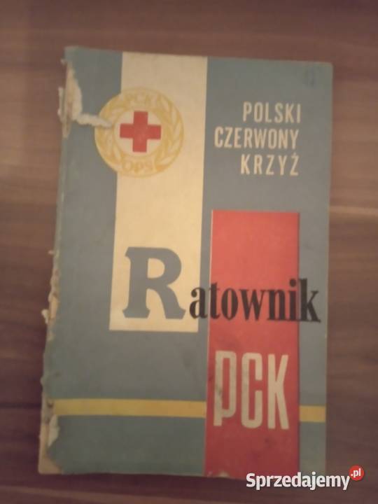 sprzedam książkę Polski Czerwony Krzyż Ratownik Bukowno
