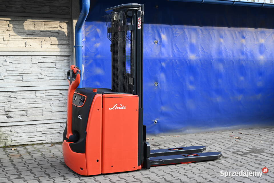 Paleciak elektryczny Linde L14 1400 Triplex 430 Linde Częstochowa