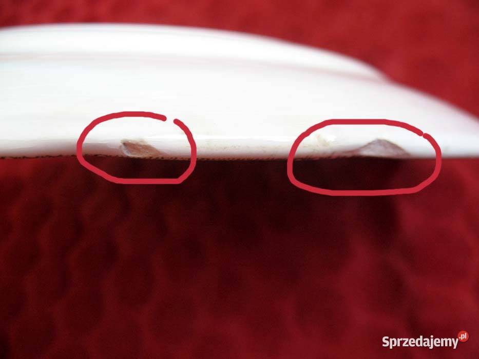 Talerz Ironstone patent design 0793 duży talerz mazowieckie Siedlce