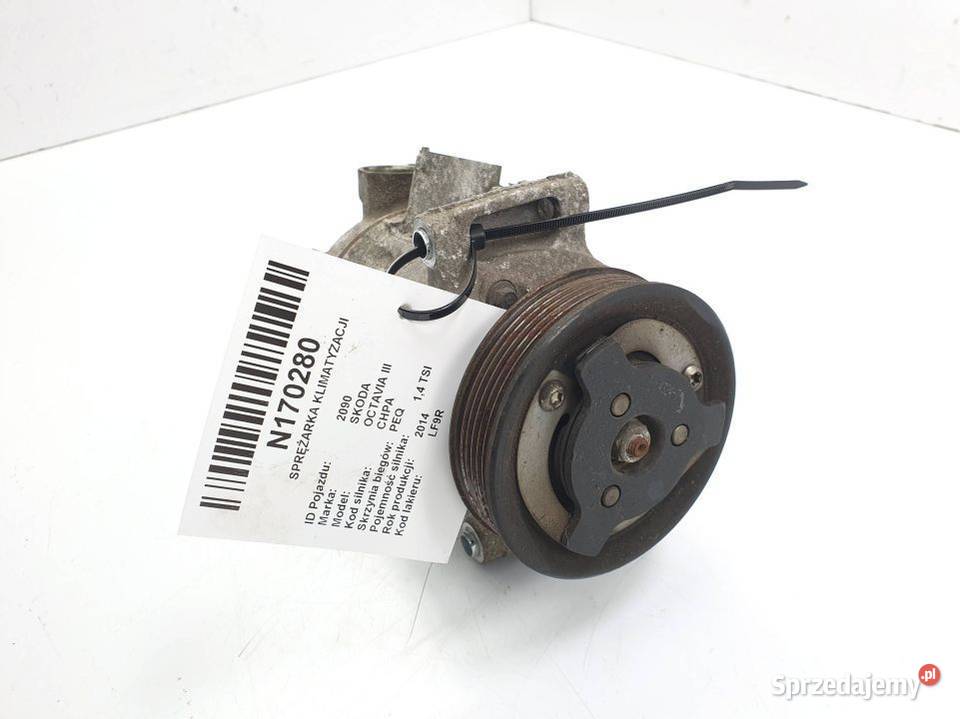 SPRĘŻARKA KLIMATYZACJI SKODA OCTAVIA III Lipno