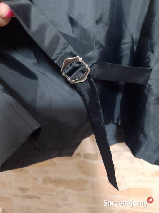 2XL3XL MOSSGranatowa kamizelka garniturowa z Kraków