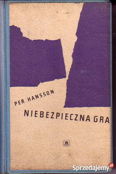 8306 NIEBEZPIECZNA GRA PER HANSSON Czyrna