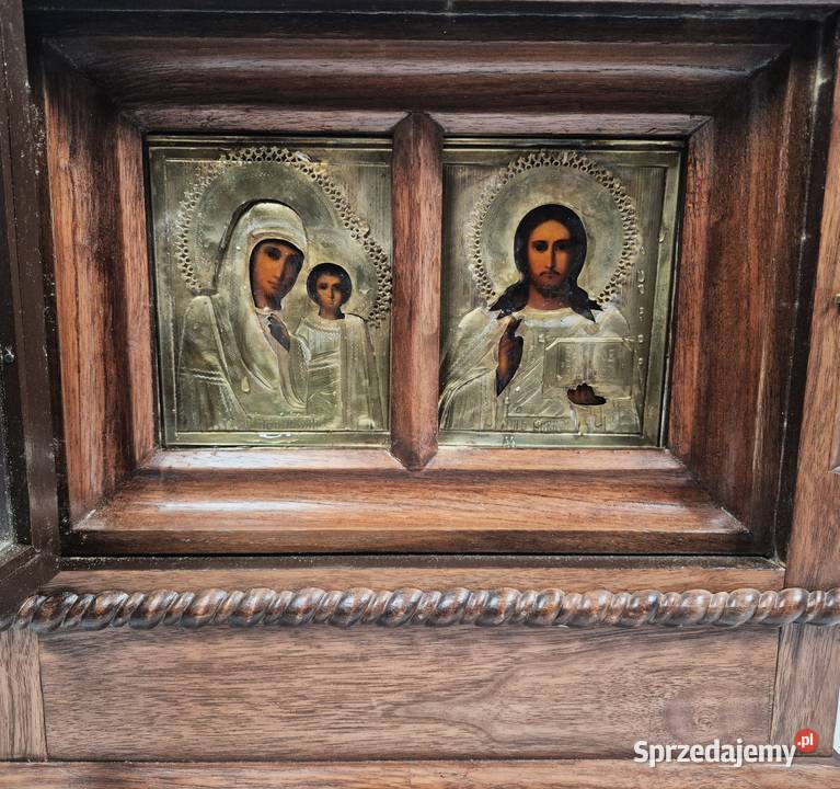 Para Ikon ślubnych Matka Boża Jezus Chrystus Malarstwo Warszawa