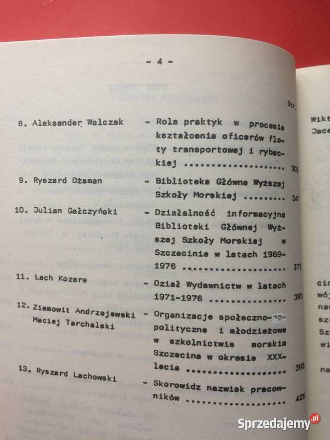 3142 Wyższa Szkoła Morska W Szczecinie 1947 Szczecin