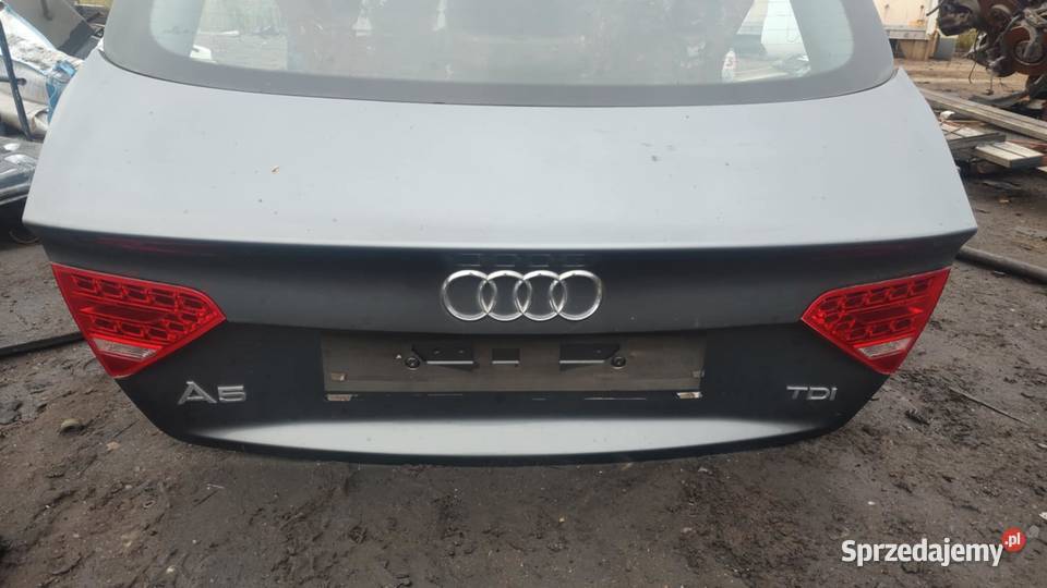 Klapa bagażnika kompletna Audi a5 8T LX7R Książ Wielkopolski