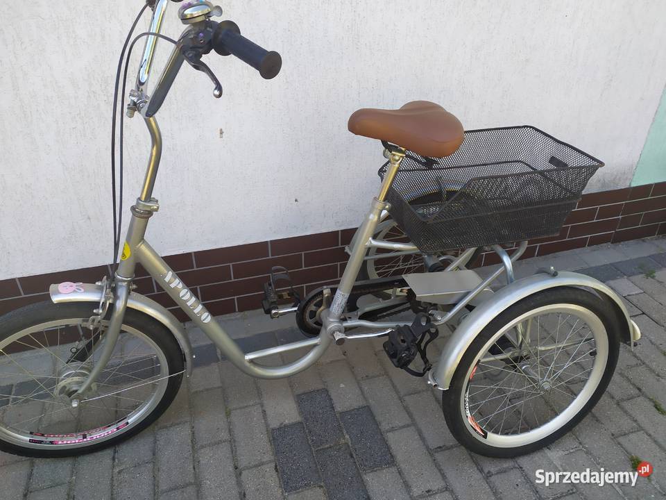 Rower trójkołowy rehabilitacyjny