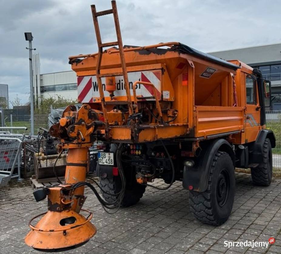 Unimog 4x4 wywrot solarka HDS Specjalny Mulczar