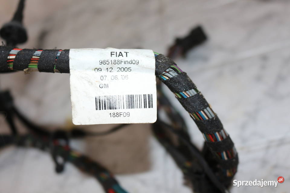 FIAT CROMA II 0511 WIĄZKA NAGRZEWNICY CZUJNIKI Prochowice