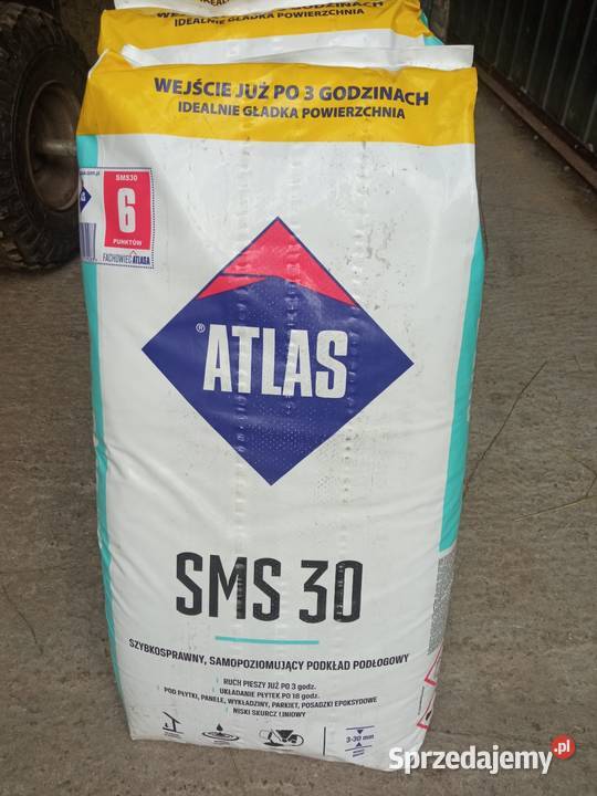Wylewka samopoziomująca sms 30 ATLAS 4 worki