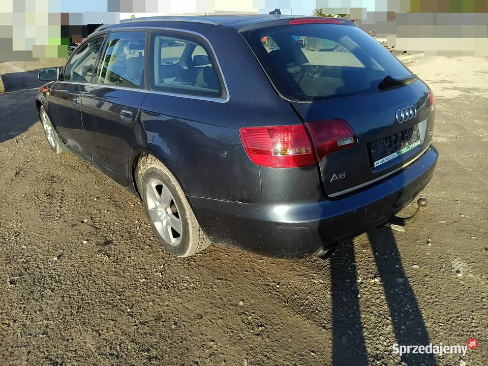 Zderzak tylny Audi A6 C6 kombi avant LZ7R świętokrzyskie