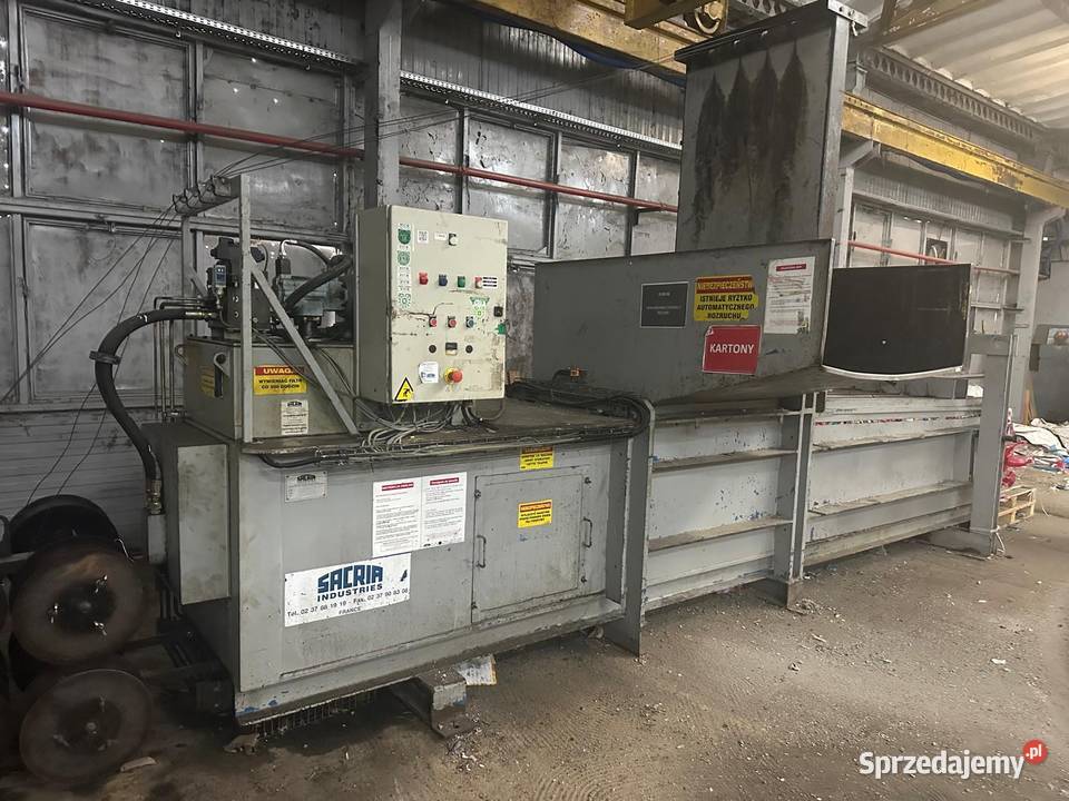 Belownica prasa kanałowa automatyczna do foli Drzewica