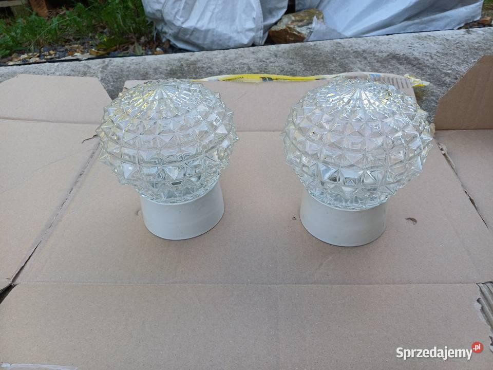 Dwa retro kinkiety z 60 tych lat firma Kamenick dolnośląskie Lubań