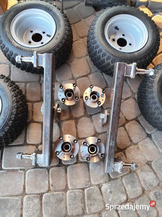 Zawieszenie Tandem z kołami do przyczepki ATV Wola Zgłobieńska sprzedam