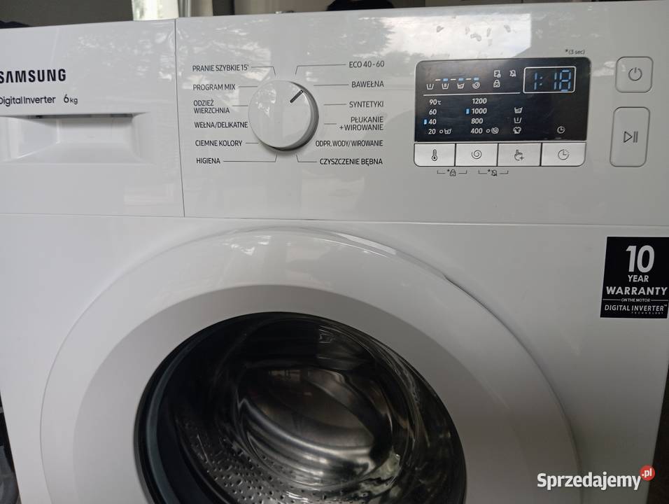 Pralka Samsung Slim 40 6 1200obr Nowa Warszawa