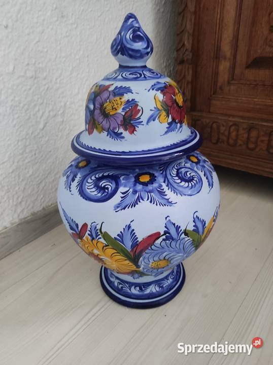 Amfora porcelanowa Łagiewniki