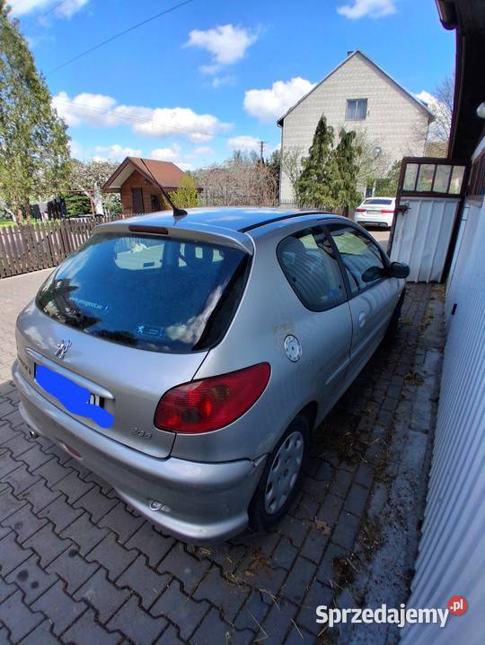 Peugeot 206 14 Szwecja Mińsk Mazowiecki