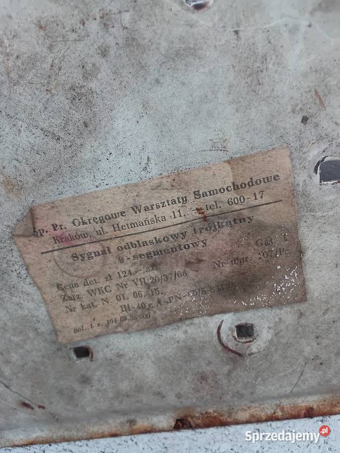 Sygnał odblaskowy OWS Ursus Milejewo