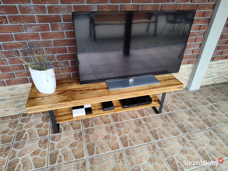 Szafka RTV Stolik pod telewizor STARE DREWNO Ozorków