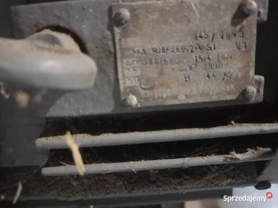 Dmuchawa żmijka zbożowa i wialnia zbożowa młynek Prosna