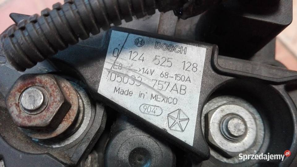 PATRIOT SEBRING 20 CRD ALTERNATOR 05033757AB świętokrzyskie Kiełczyna