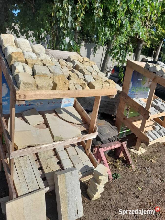 PłytkiPaski z piaskowca ŁUPANKA 4x2 Sieradz