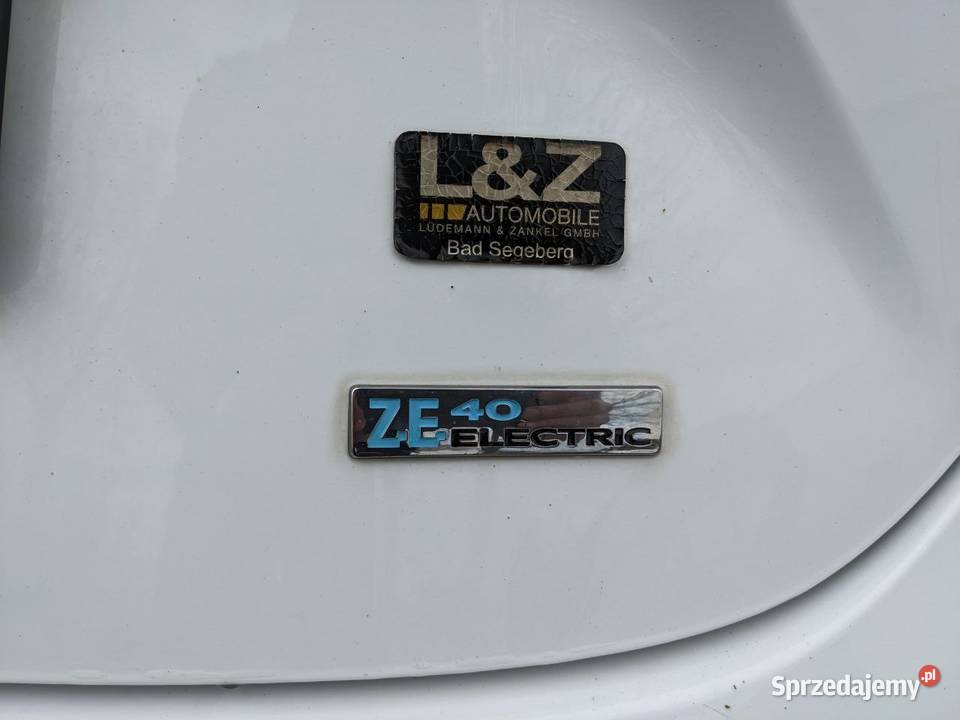 Renault ZoE 40kWh wielkopolskie Poznań