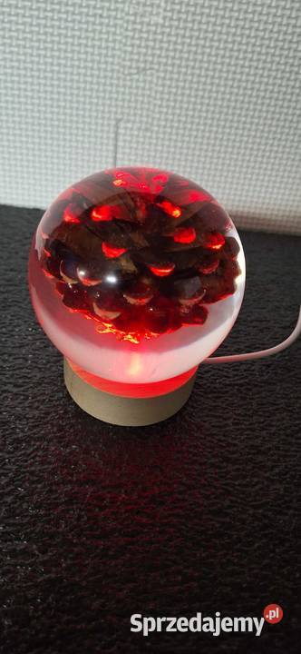 Lampka led kula z szyszką Poznań