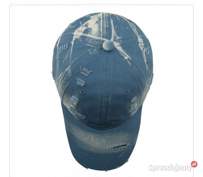 Czapka z daszkiem bejsbolówka jeans VINTAGE śląskie Sosnowiec sprzedam