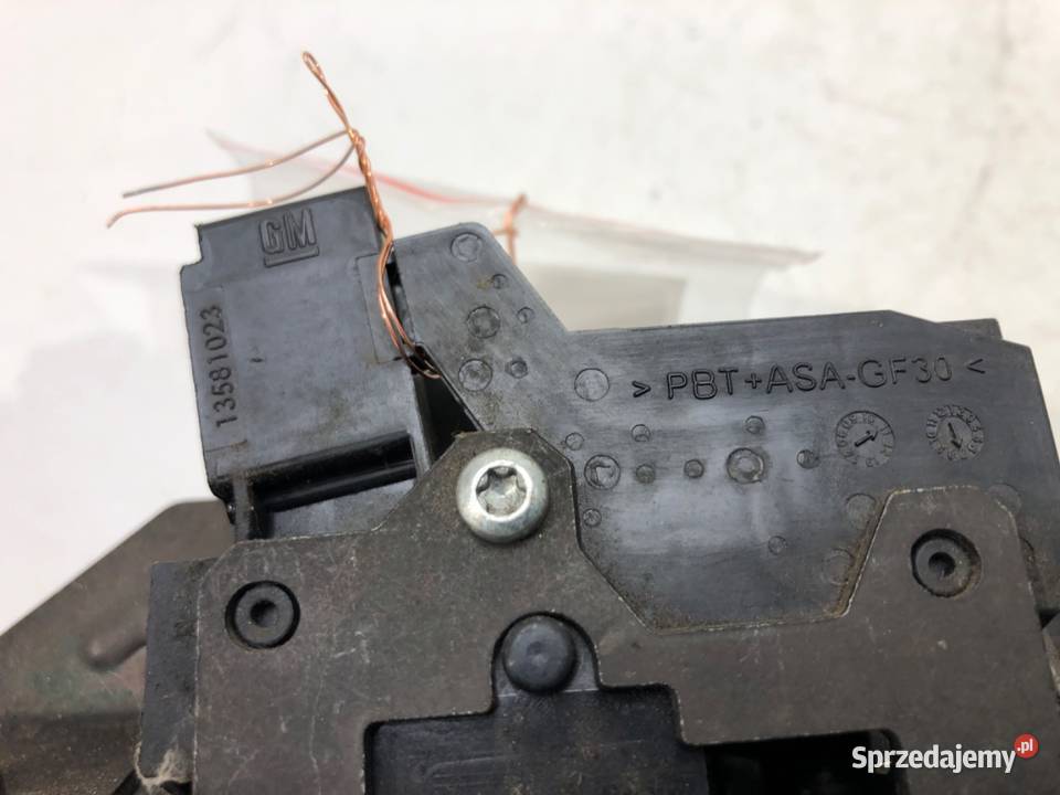 ZAMEK KLAPY TYLNEJ CHEVROLET CRUZE Hatchback osobowe podkarpackie