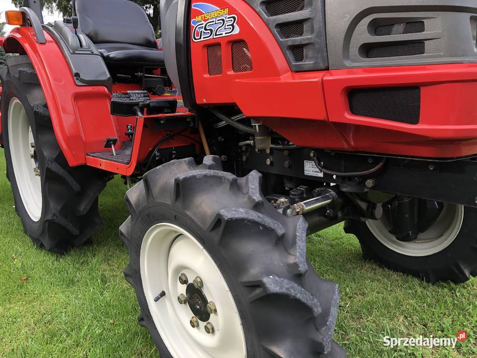 Traktorek 4x4 Mitsubishi GS23 Japoński Traktor lubelskie Kraśnik