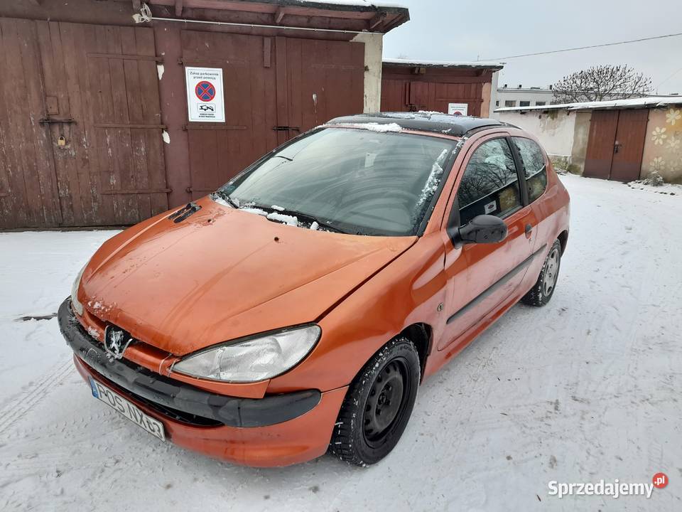 Peugeot 206 11 Benzyna 1999 panorama 205000km Zduńska Wola