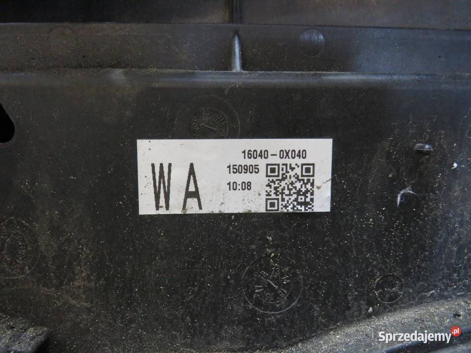 PAS PRZEDNI CHŁODNICE AVENSIS T29 16 20 D4D Wentylatory chłodnic klimatyzacji