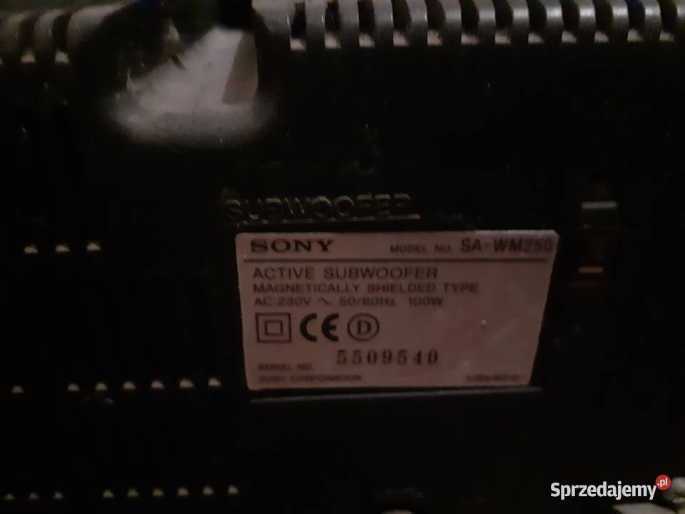 Zestaw głośników Sony Nowogard sprzedam