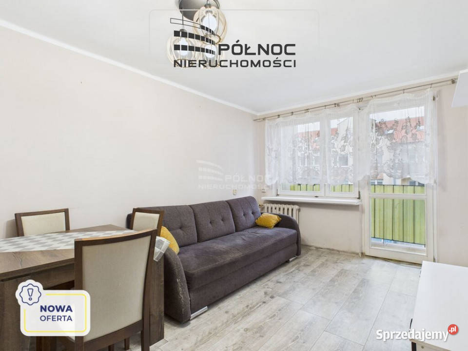 Mieszkanie w centrum 2 pok Ełk Mickiewicza IIIp oddzielna kuchnia