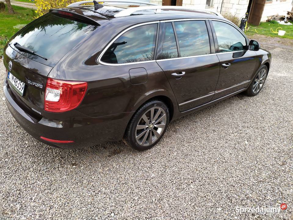 Skoda Superb II Greenline 16 TDI kombi lubelskie Tomaszów Lubelski