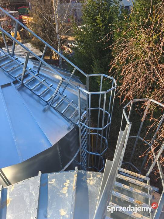 Kompletny Silos płaskodenny o pojemności 69 T Oława