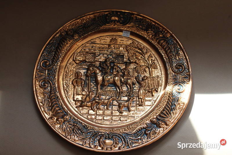 Dekoracyjny talerz miedziany 242 FiaF zachodniopomorskie Szczecin