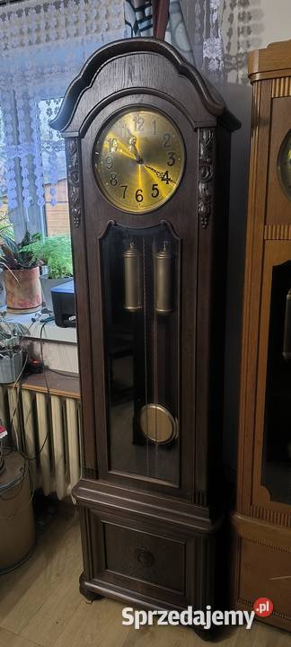 Zegar stojący LFS śliczna ciemna ośmiostrunowa Kwaczała